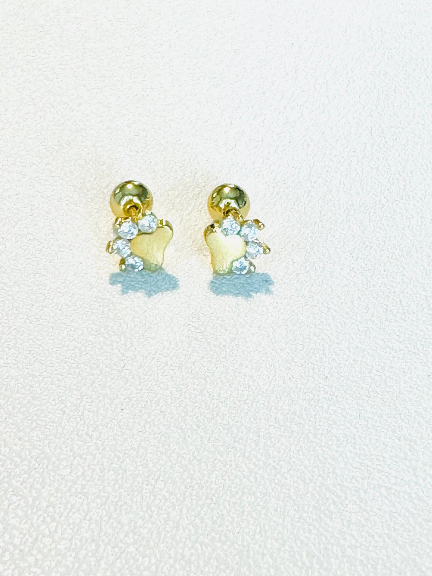 Aretes Huellas De Perro