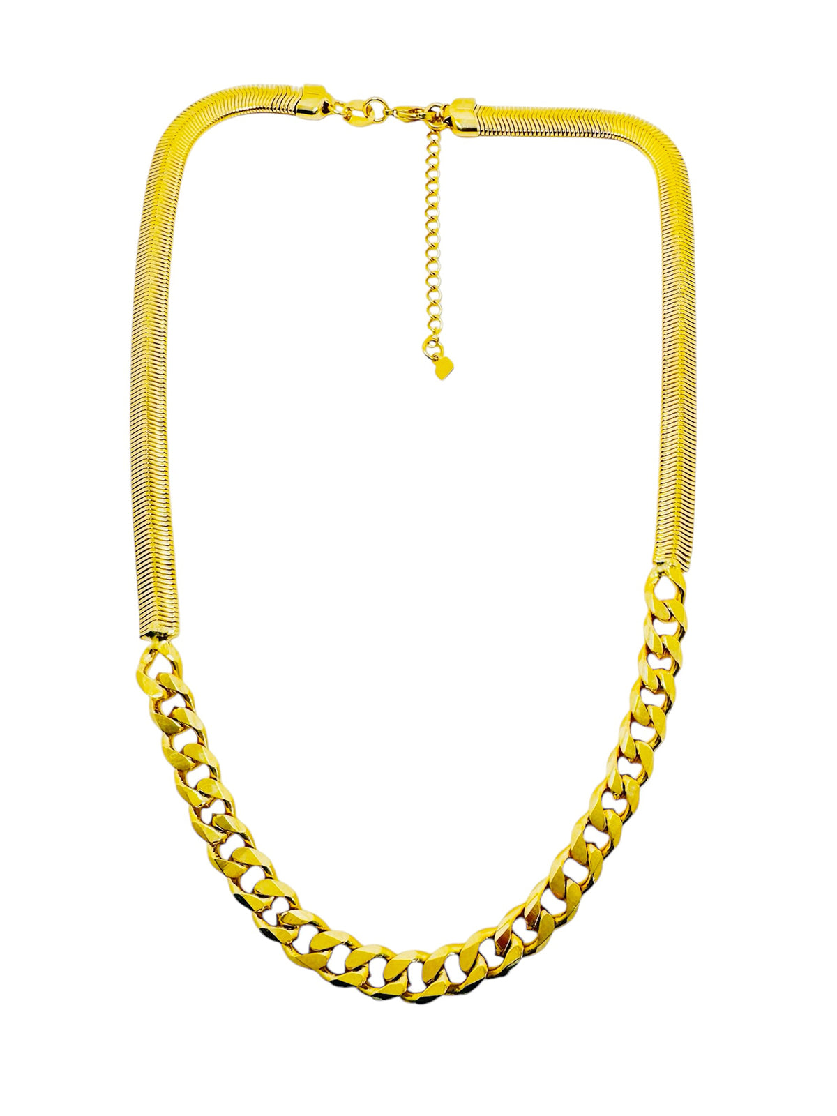 Collar Cobre Chapado en Oro