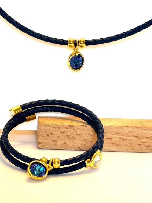 Conjunto Collar Y Brazalete Atemporal