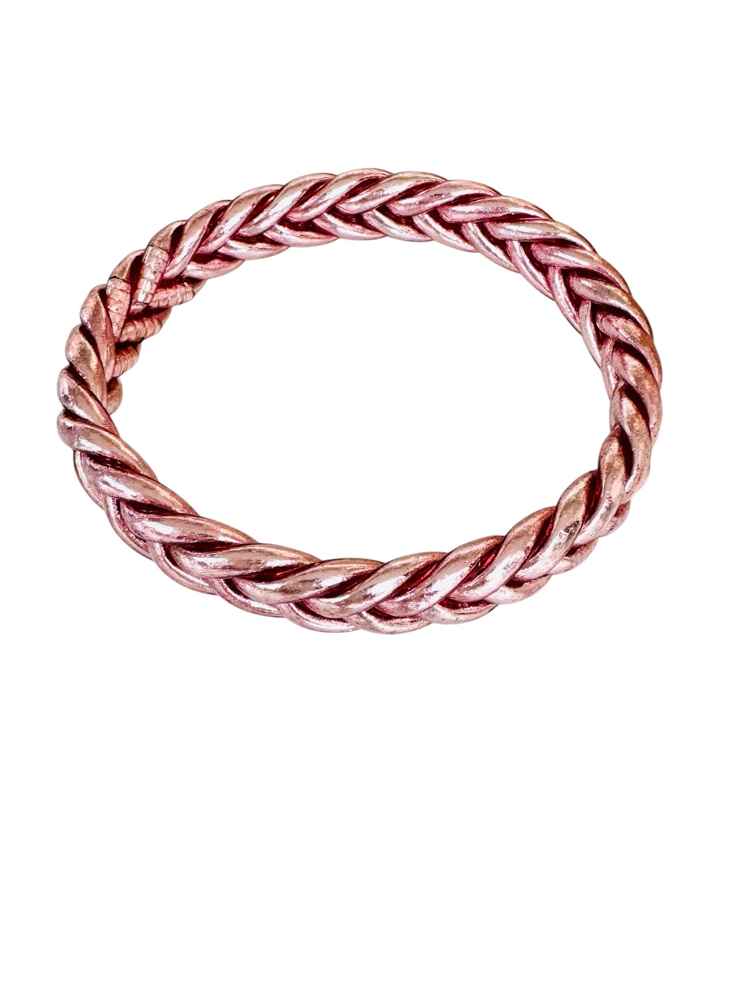 Brazalete Trenzado Metalico