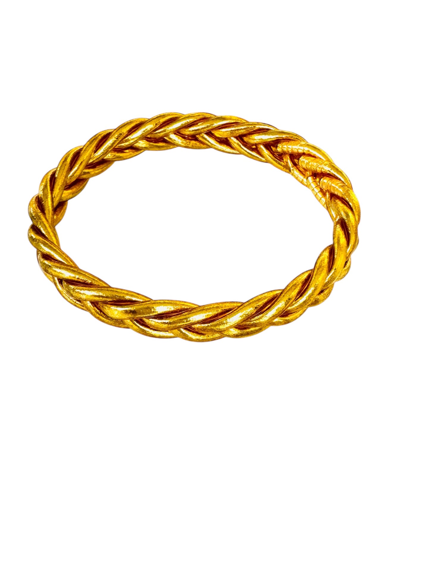 Brazalete Trenzado Metalico