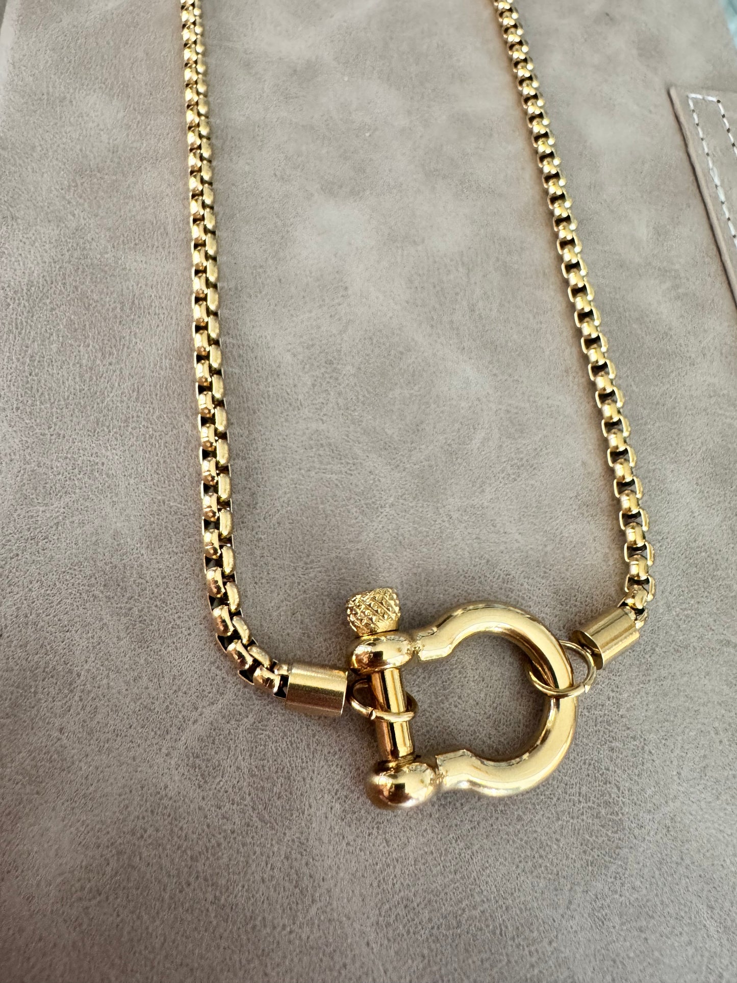 Cadena Con Hermoso Broche